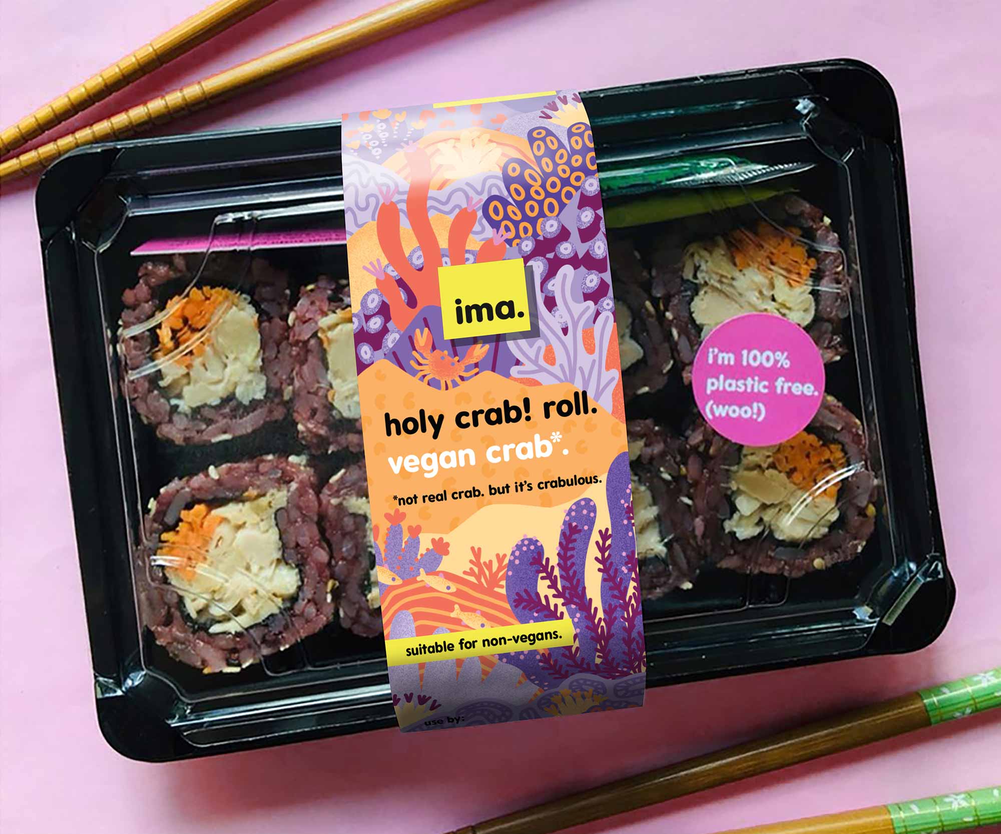 Ima Sushi - Coral and Crab