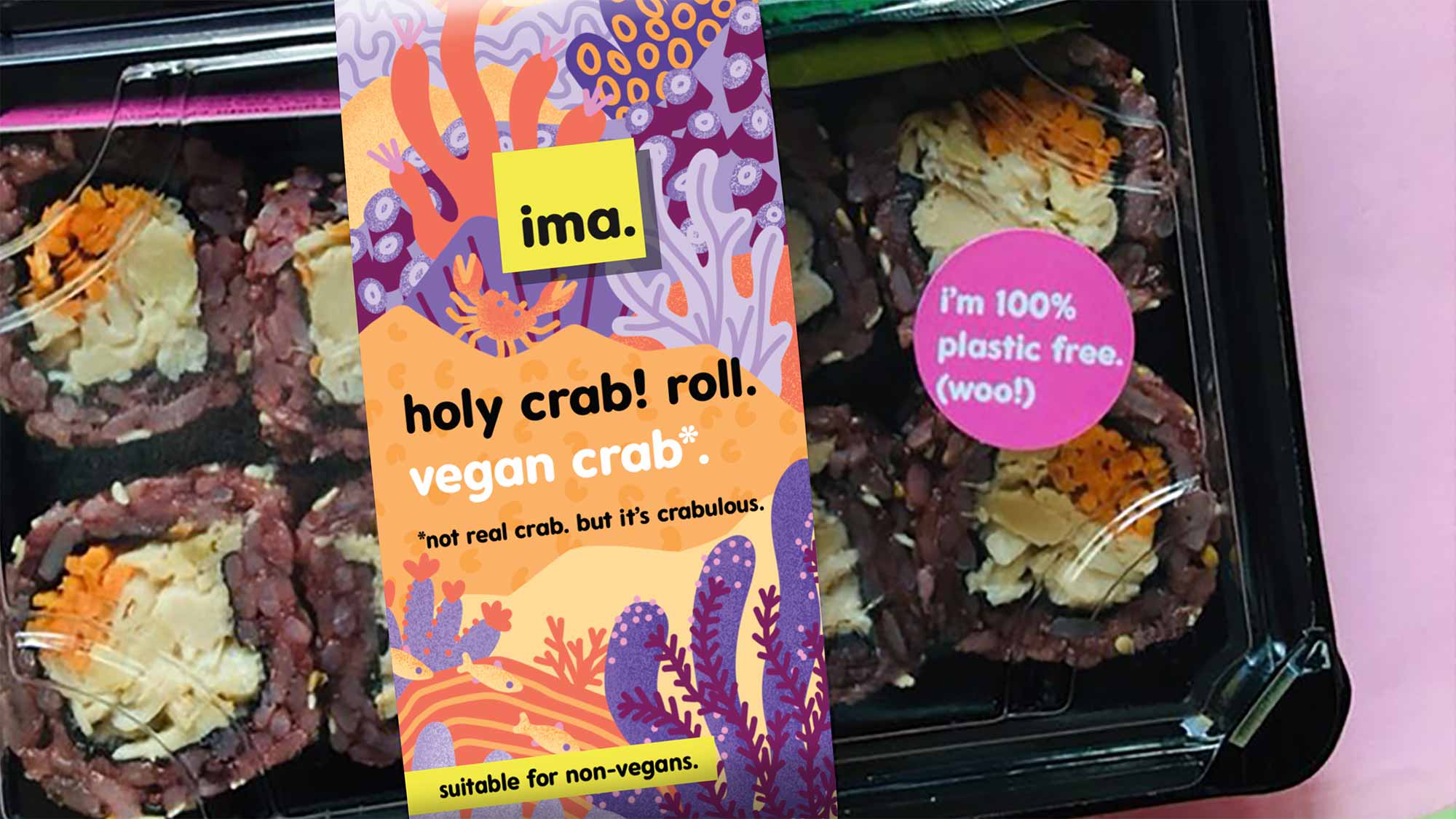 Ima Sushi - Coral and Crab