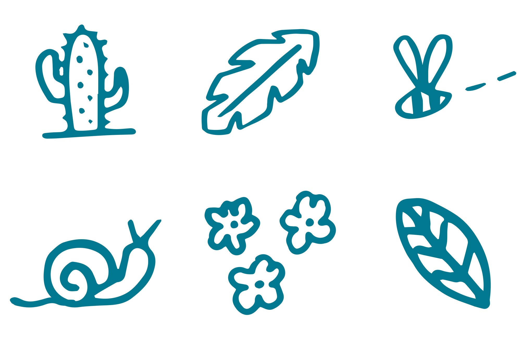 Deep Roots New Shoots illustration assets